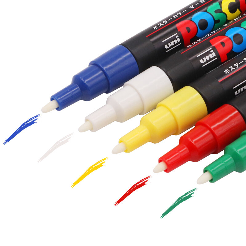 5 sztuk 8 sztuk/partia Bee marker LED wyróżnienia Marks Pen królowa Bee Marker Pen 8 kolory opcjonalnie Bevel stalówka pędzel...