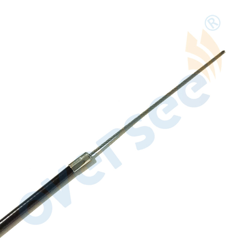 Cable de acelerador de acero inoxidable 6E0-26301 para Yamaha, piezas fuera de borda, 4HP, 5HP, Cable de mango de dirección 6E0-26301-01, 6E0-26301-00