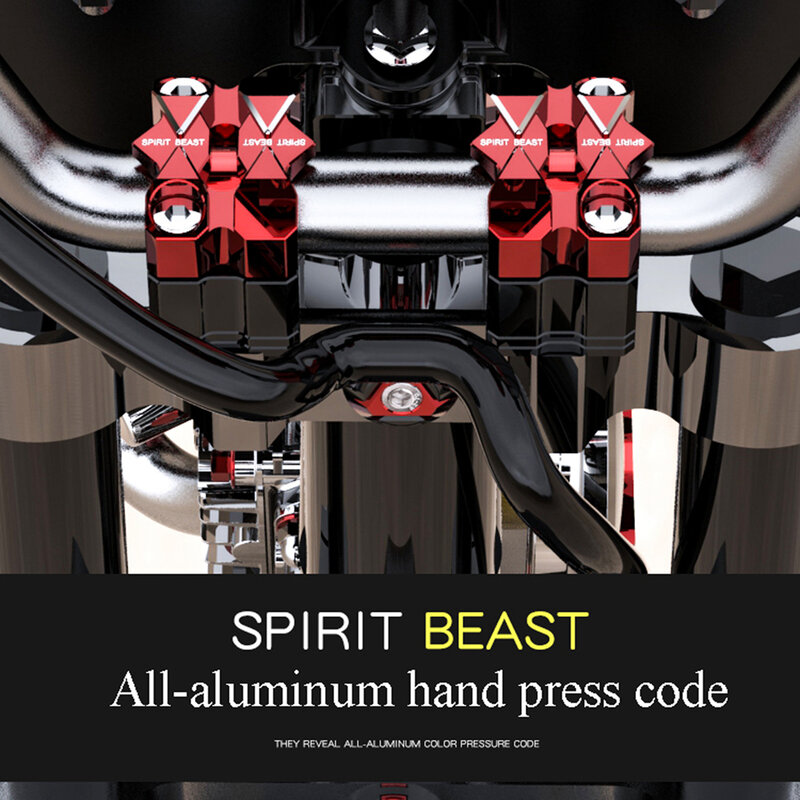 Geist Beast Motorrad 22/28mm Griff Kompression Code Änderung Lenker Sitz Druck Block Geeignet Für Suzuki MSX125