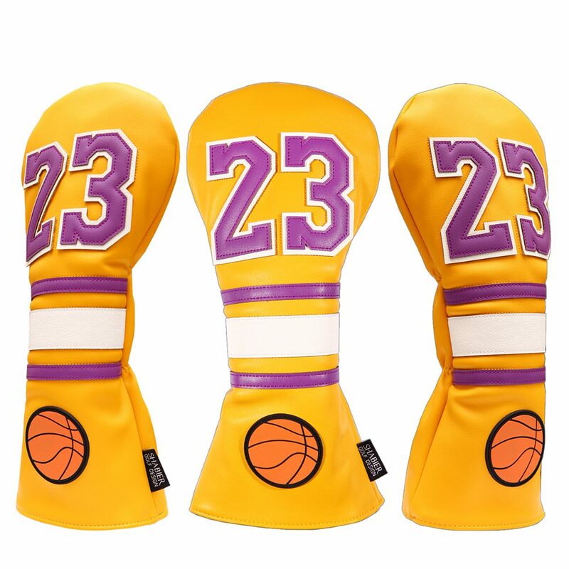 Golf Basketbal Superster Golf Hout Club Headcover Driver Cover Voor Taylormde M5 M6 Driver