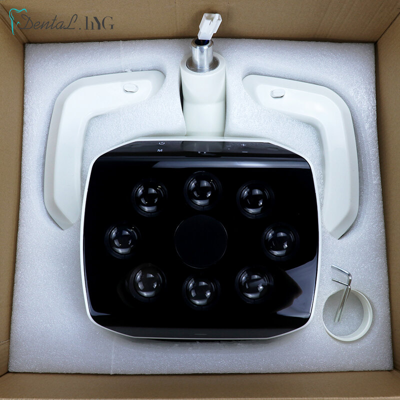 8LEDs Dental Equiment Operation Lamp For Implant Dental Chair LED Light Shadowless With Induction Clinic LED Lamp Teeth Whiteni