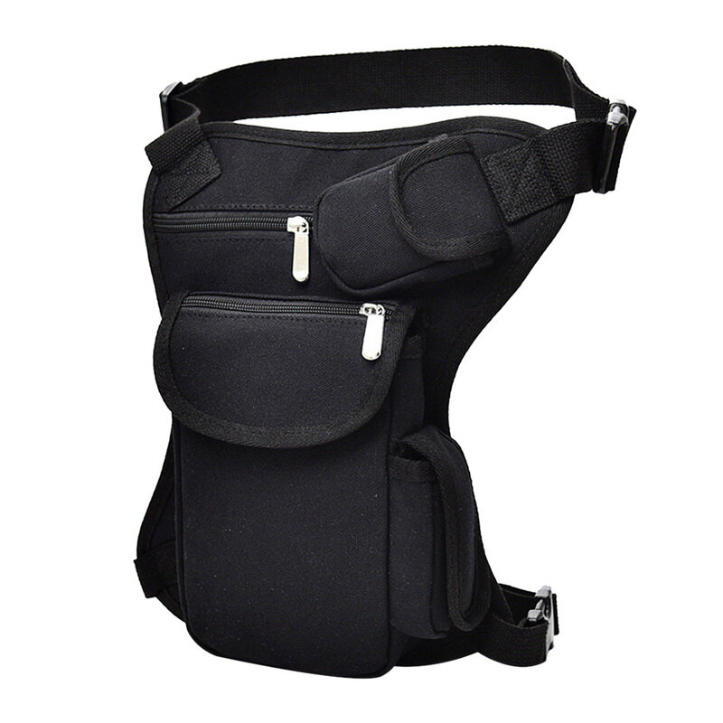 Men Canvas Drop Leg Bag Waist Casual Pack Belt Hip Bum Military Travel Multipurpose Messenger Shoulder Bags Cycling Tactical Bag