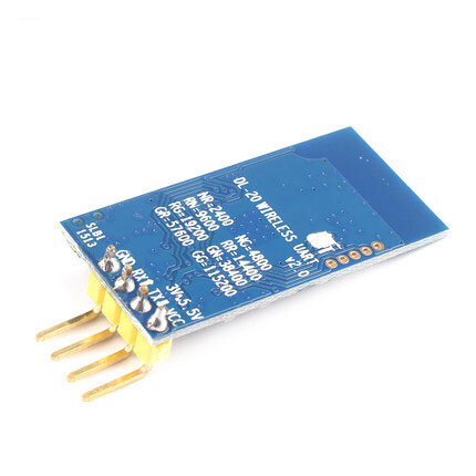 CC2530 2.4G WIFI Wireless UART Serial Transceiver Receiver Module Board with 4Pin Jumper Wire 30mA 3V 5.5V