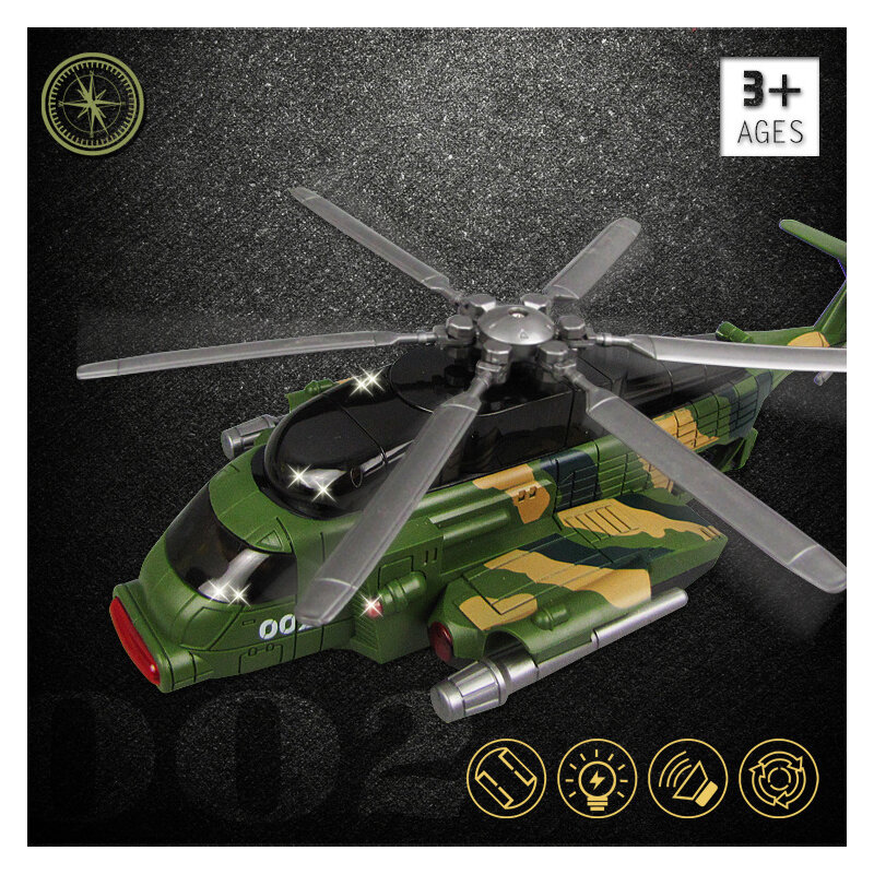 Модель электрического самолета, вертолет, игрушки, Дрон, летающий планер, на открытом воздухе, в виде крыла, пропеллер со звуком, подарки для детской вечевечерние