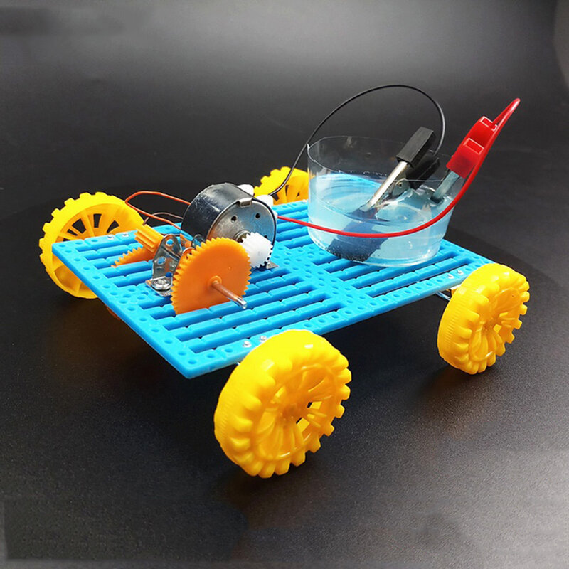 Feichao Magical Student Wetenschappelijk Experiment Speelgoed Zout Water Stroom Auto Wetenschap Speelgoed Diy Chemische Gizmo Kinderen Speelgoed