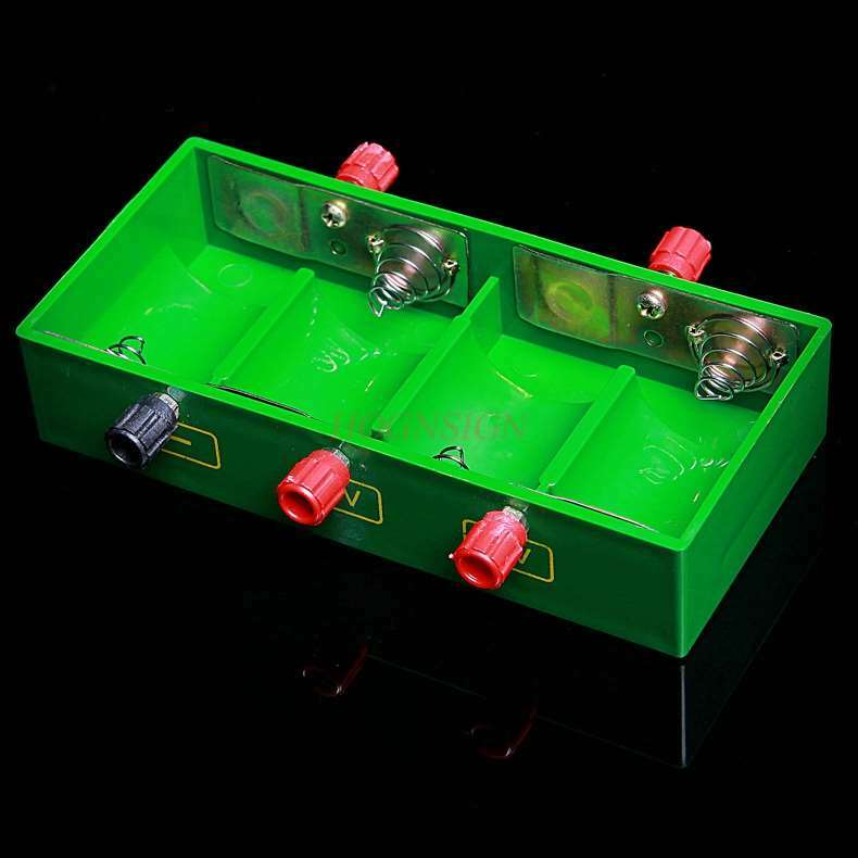 صندوق بطارية عضوي أداة التدريس 4 قسم رقم 1 صندوق بطارية سلسلة الكهربائية المادية صندوق اتصال الدائرة المتوازية