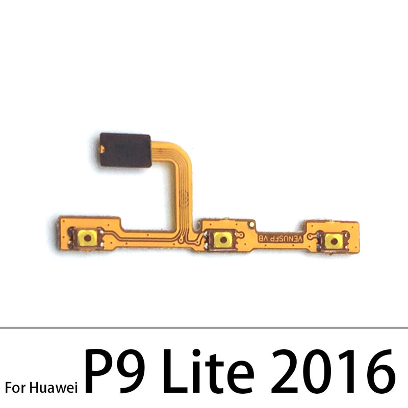 Новый гибкий кабель с кнопкой включения/выключения звука для Huawei P8 P9 P10 P20 P30 P40 Lite E 5G Pro Plus 2016