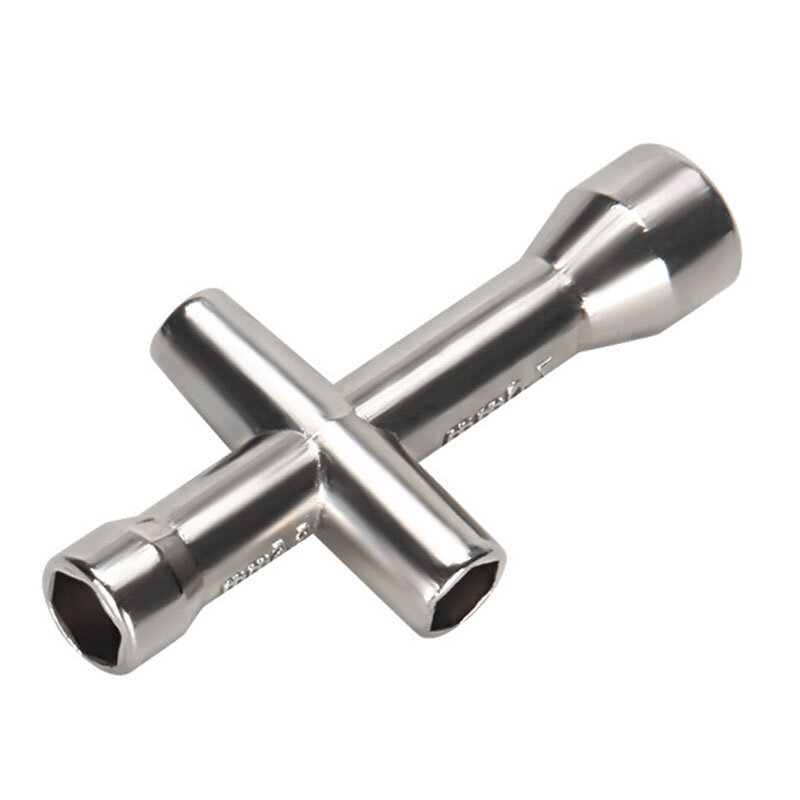 L-Shaped Wrench Tool para MK8 E3d fixo, bocal de bronze, chave inglesa multifuncional, acessórios para impressoras 3D, 6mm, 7mm, 5 em 1, 2pcs