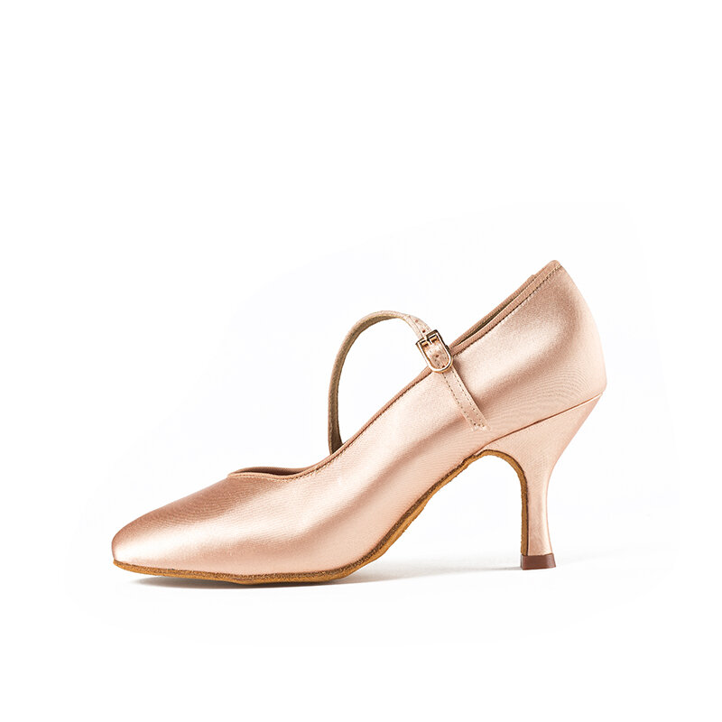 Zapatos de baile de la serie Annalisa para mujer, calzado latino de fondo suave para adultos, estándar nacional, para salón de baile, STOCK BD 138