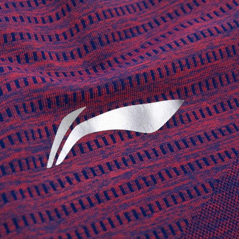 (Код Break) Li-Ning Мужская футболка для бадминтона серии AT DRY с длинным рукавом Тонкая дышащая подкладка li ning спортивная футболка ATLM111 MTL980