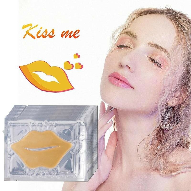 1Pcs Collagen Lip Mask Patches Hydrating Patches Repair Lines Lip Plumper Anti Lips Mask for Lip Enhancement Gel Pad
