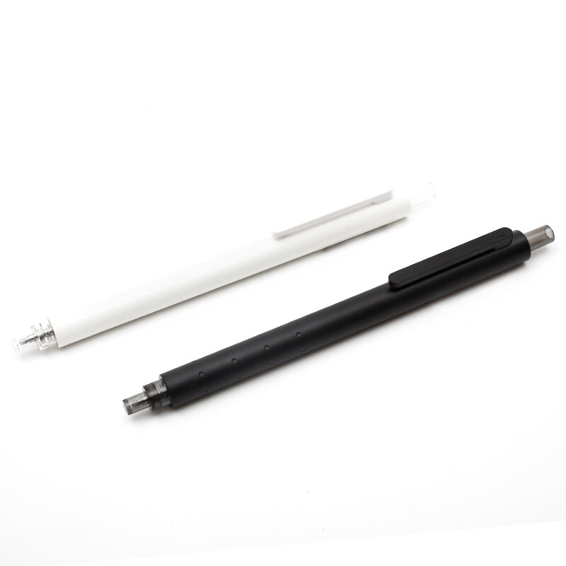 Kaco 10 قطعة/الوحدة هلام القلم 0.5 مللي متر تسجيل أقلام دفع مدرسة الأعمال مكتب طالب لوازم مكتبية السلس الكتابة الرسم