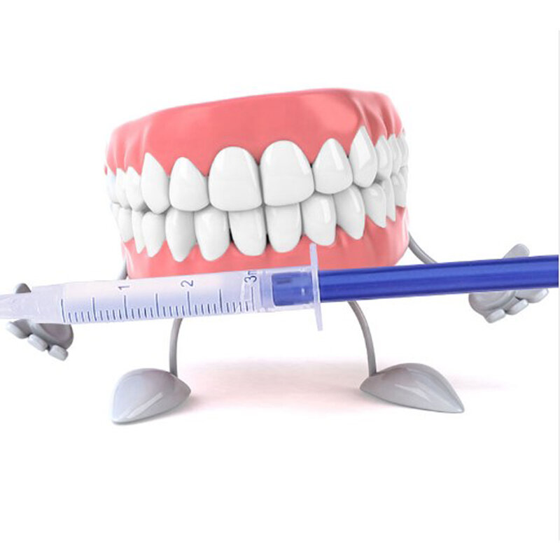 Kit de Gel para blanqueamiento Dental, pluma de esmalte de Gel blanqueador Dental, equipo Dental, 44% de peróxido, 10 unidades