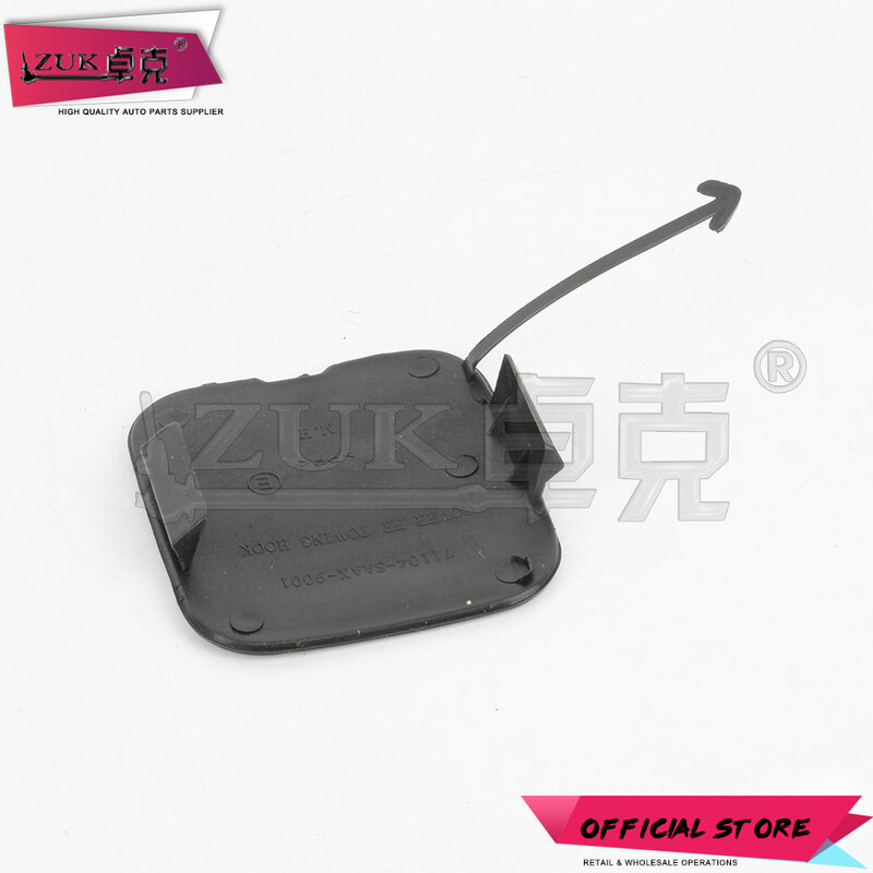 ZUK Front Bumper Towing Hook Cover Hauling Hook Cap For HONDA FIT JAZZ 2005 2006 2007 2008 GD1 GD3 OE# 71104-SAA-900 Base Color