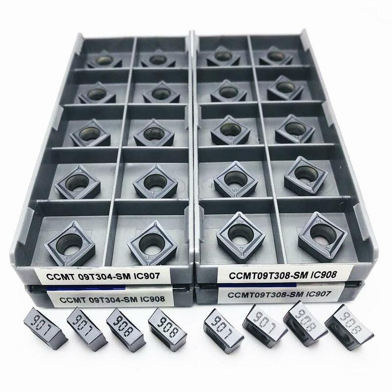 Carbide insert CCMT09T304 CCMT09T308 SM IC907 IC908 32.51 Internal turning tool CNC lathe parts tool Tokarnyy CCMT turning tool