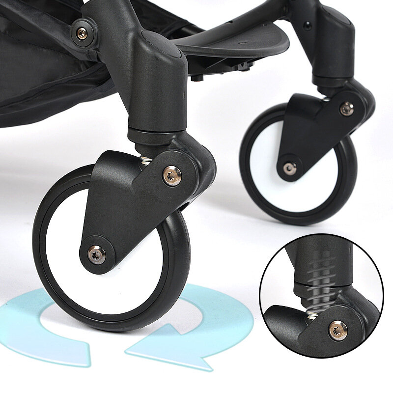 Nuevos accesorios para cochecito de bebé, rueda delantera y trasera para Babyzenes, Yoyo, Yoya, YuYu