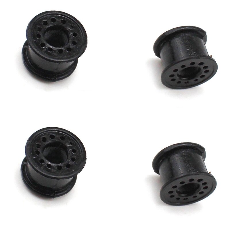 4PCS Gearbox Gear Shift Lever Wearable Cable Plastic Gasket Black 4S6P7412AA for Ford Fiesta Focus