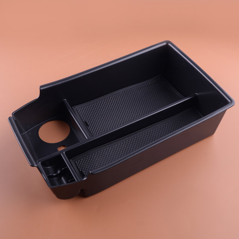 Compartimento central para coche, caja de almacenamiento con reposabrazos, organizador de plástico, color negro, apto para Hyundai Sonata 2020-2021