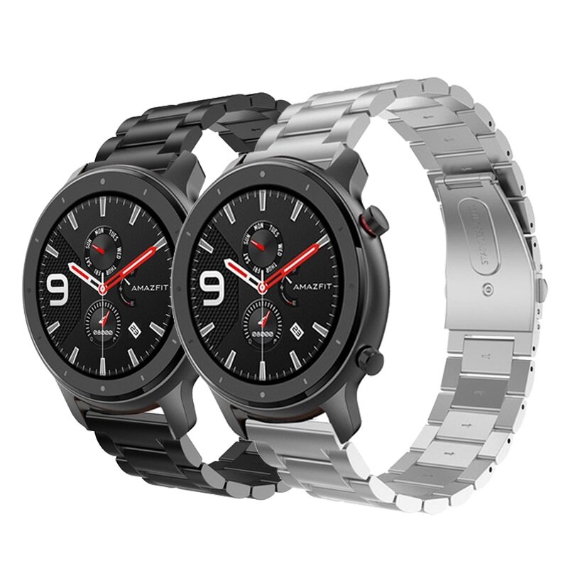 Versão global amazfit gtr 47mm relógio inteligente huami 5atm à prova d24 água smartwatch 24 dias bateria gps controle de música para android ios