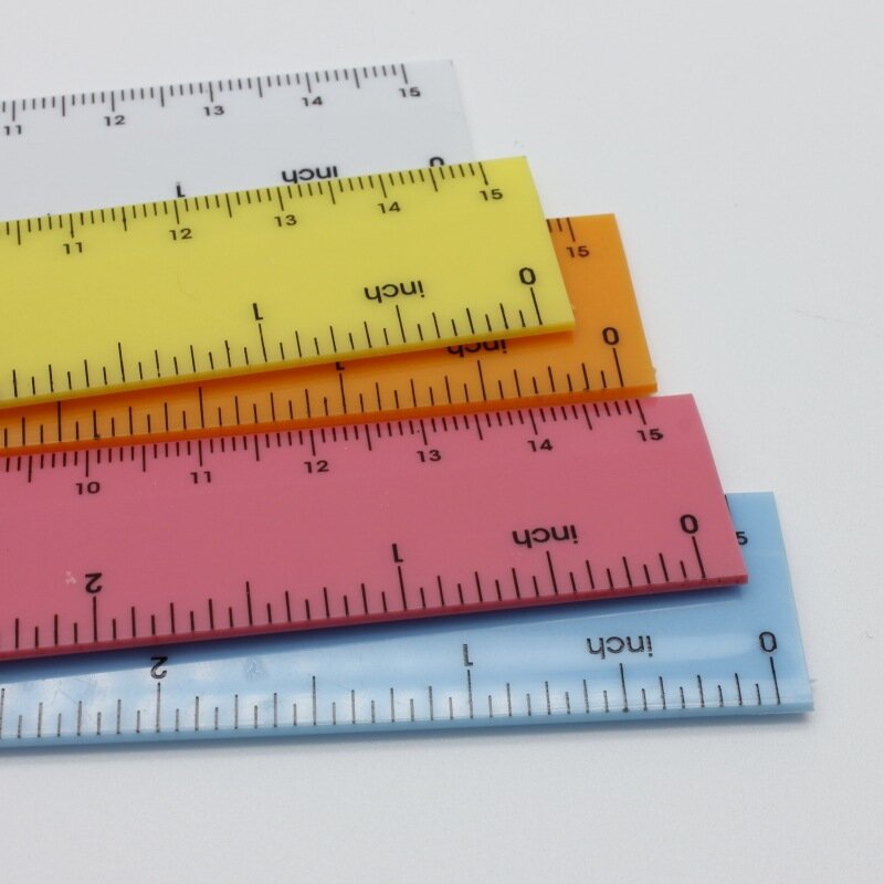 1 Regla de plástico Schneider 56215 de 15cm, no es fácil de romper, papelería de dibujo para estudiantes