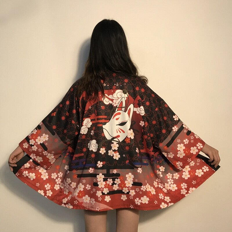 vestido kimono longo