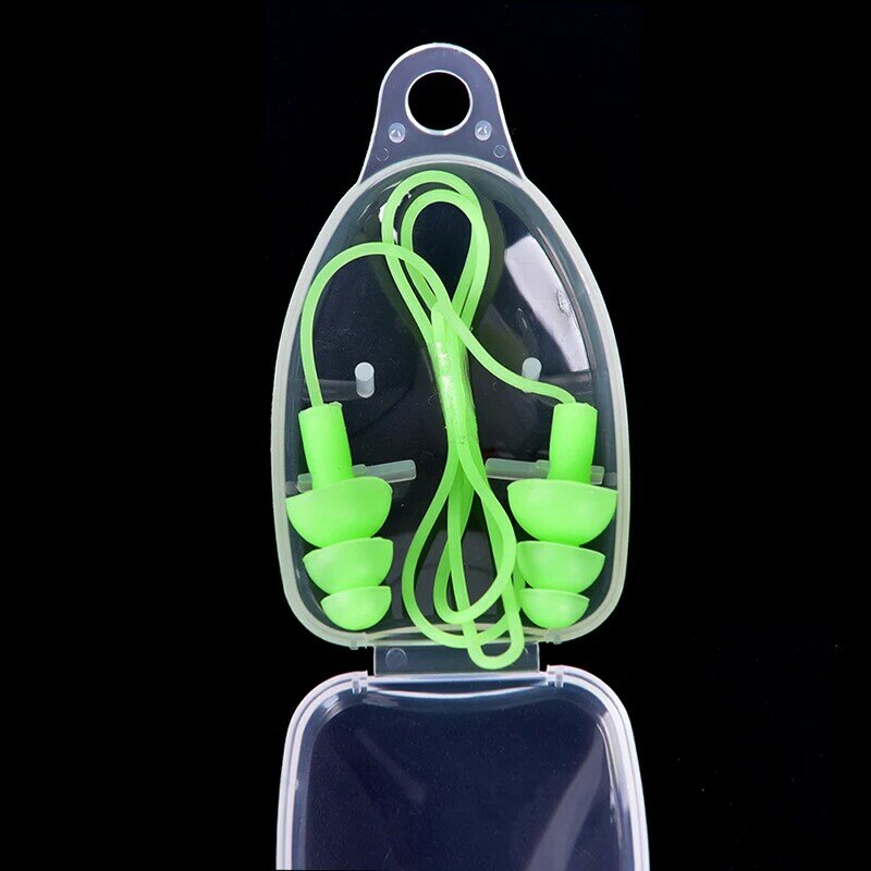 Tappi per le orecchie da nuoto in Silicone 1 pz tappi per le orecchie morbidi universali accessori per piscina tappi per le orecchie da nuoto per sport acquatici 8 colori