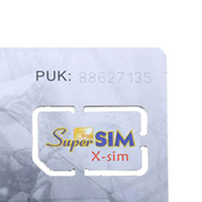 6 in 1 Max SIM Card Cell Phone Super Card Backup Cellphone Accessory PUO88