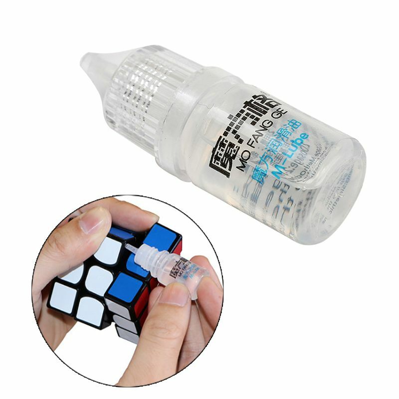 3 ml cubo mágico silicone lubrificante suave óleo lubrificante facilmente girar manter a fonte