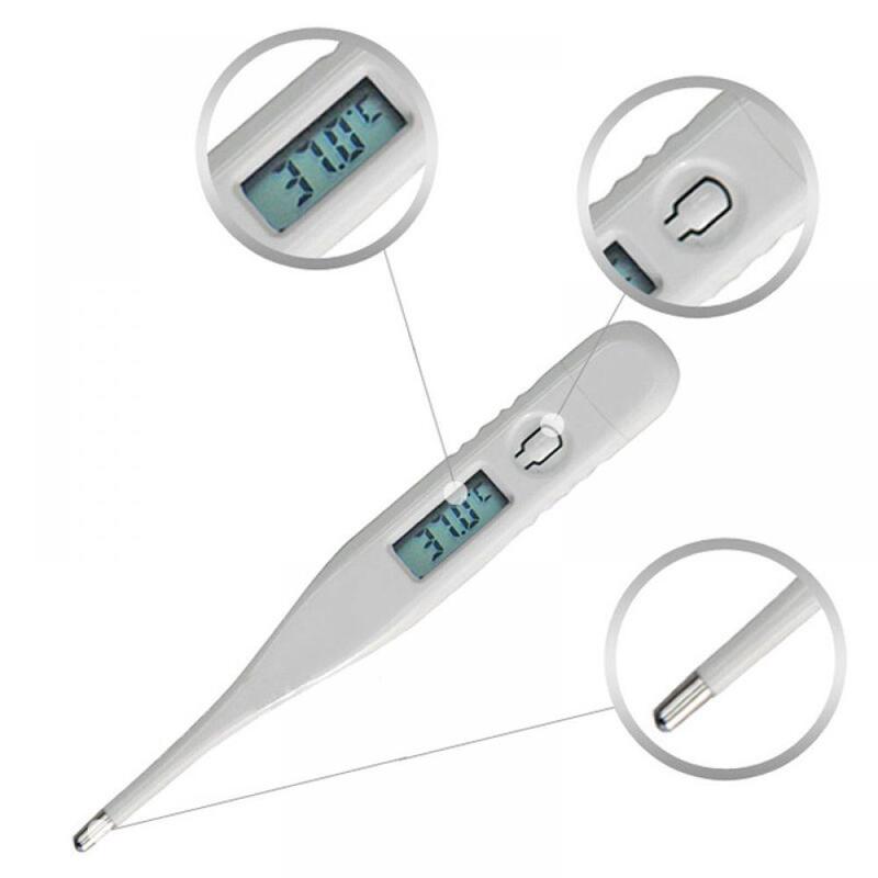 Nuevo termómetro infantil de medición Digital del cuerpo impermeable USSP termómetro LCD adulto temperatura del bebé
