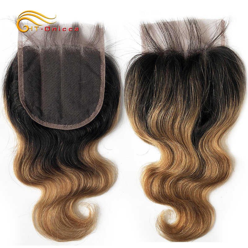 Htonicca-ブラジルの自然な巻き毛のかつら,人間の髪の毛,波状,8インチ,4x4 13x4,フロントレース