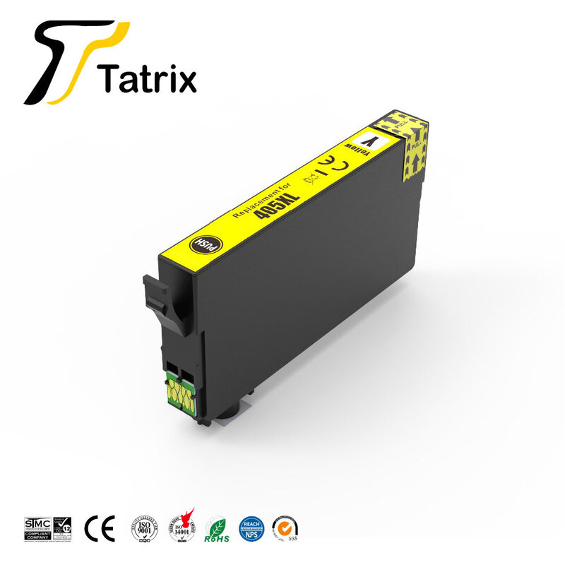 Tatrix für Epson 405XL C13T05H14010 Premium Farbe Kompatibel Drucker Tinte Patrone für Epson WorkForce Pro WF-3820DWF/WF-3825DWF