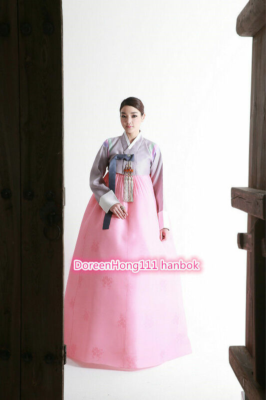 Vrouwen Hanbok Jurk Custom Made Koreaanse Traditionele Hanbok Nationale Kostuums