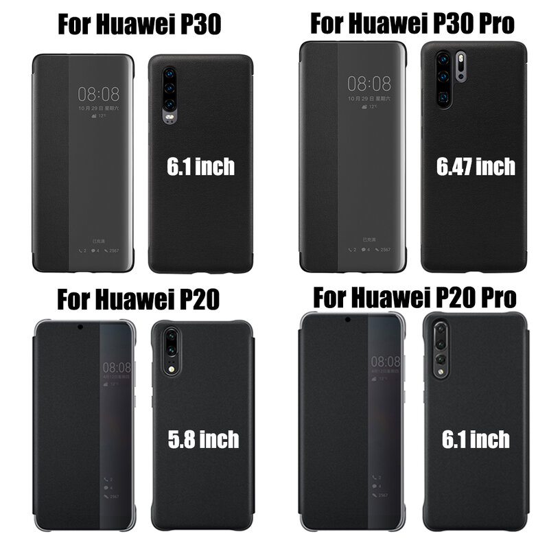 Flip-Cover Leder Telefon Fall Für Huawei P30 P40 Pro P20 Mate 20 Lite X 10 P10 Plus Mate20 Mate10 P 30 P30pro P20pro Mate20pro
