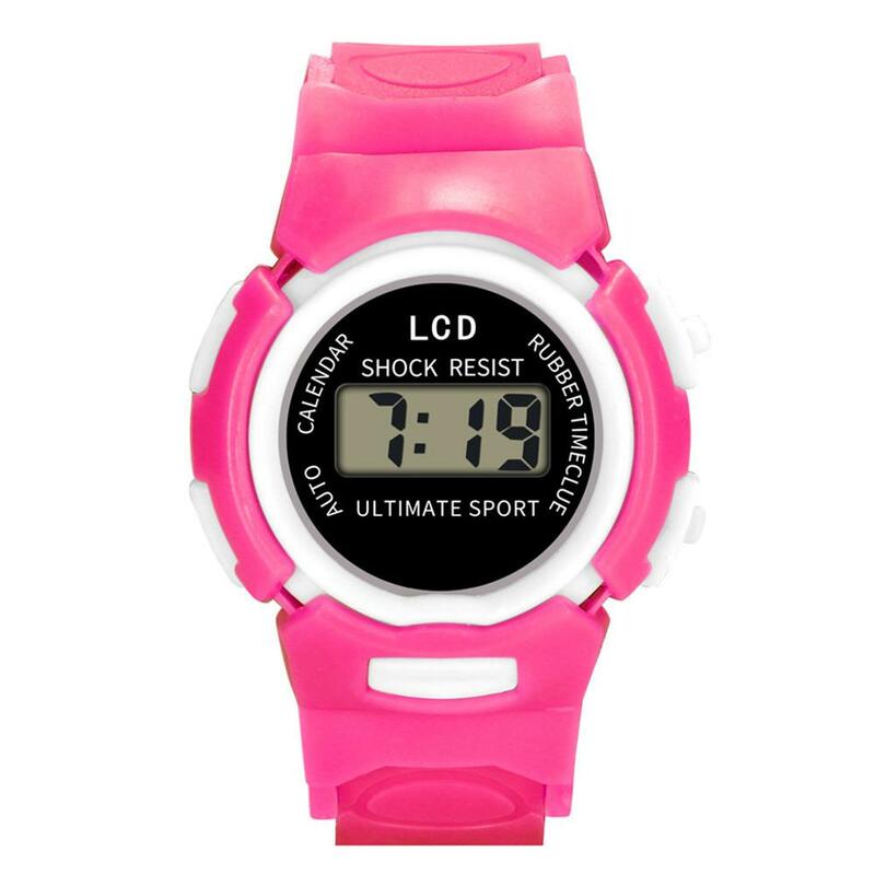 นาฬิกาเด็กผู้หญิง 2019 เด็กสาวAnalog Digital Sport LEDกันน้ำอิเล็กทรอนิกส์นาฬิกาข้อมือนาฬิกาRelogios Digitais FI