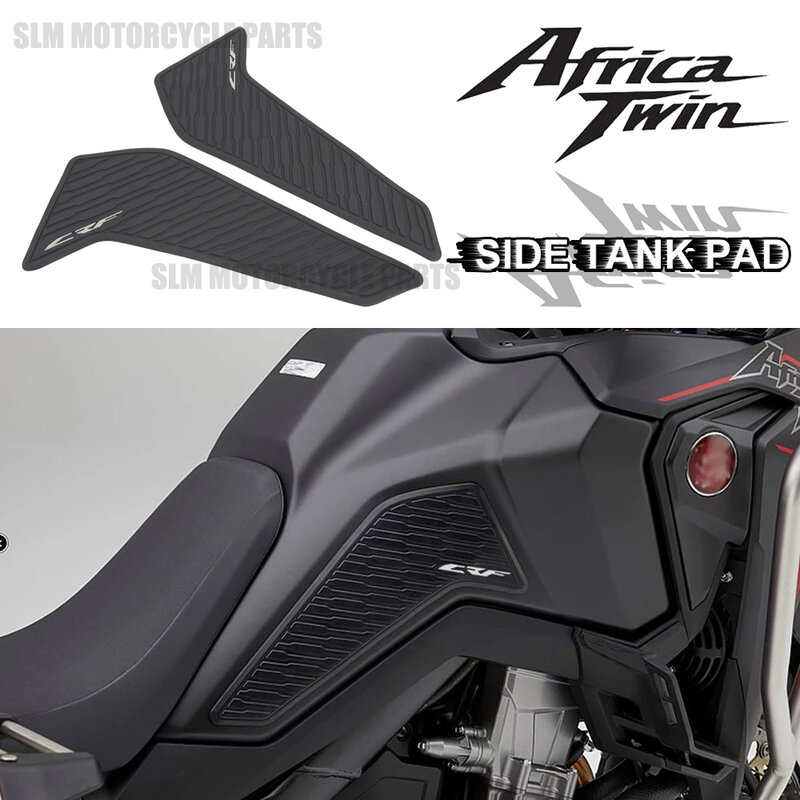 รถจักรยานยนต์ใหม่ Non-Slip ด้านข้างการใช้ถังสติกเกอร์สำหรับ Honda CRF1100L CRF 1000 L Africa Twin 2020กันน้ำ Pad ยางสติกเกอร์
