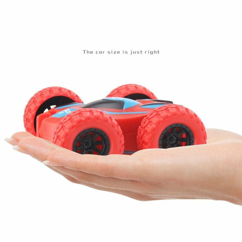 الأطفال الجمود على الوجهين تفريغ شاحنة مقاومة السقوط 360 تراجع الغزل لعبة سيارة تحولت إلى طفل هدية اللعب
