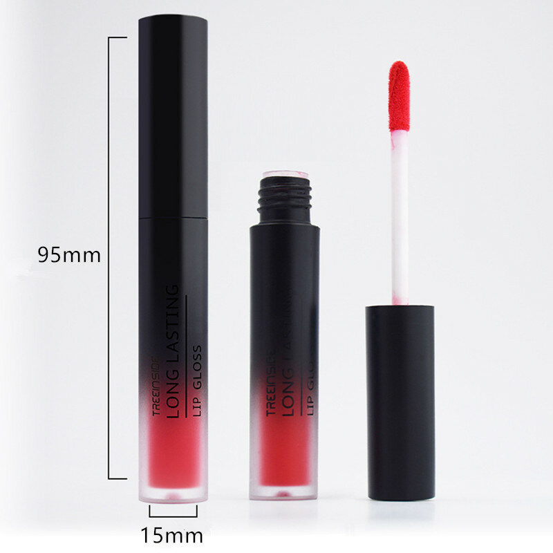 30 Warna Matte Lip Gloss Beludru Glossy Lip Gloss Lipstik Merah Tahan Air Tahan Lama Matte Lipstik
