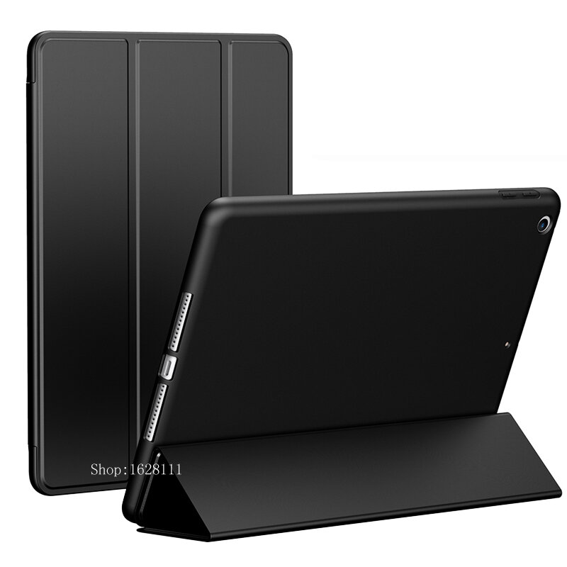 Étui intelligent en cuir PU et silicone pour tablette Xiao Mi Pad 4 Plus, housse à rabat, coque de protection complète, 8 ", 10.1"