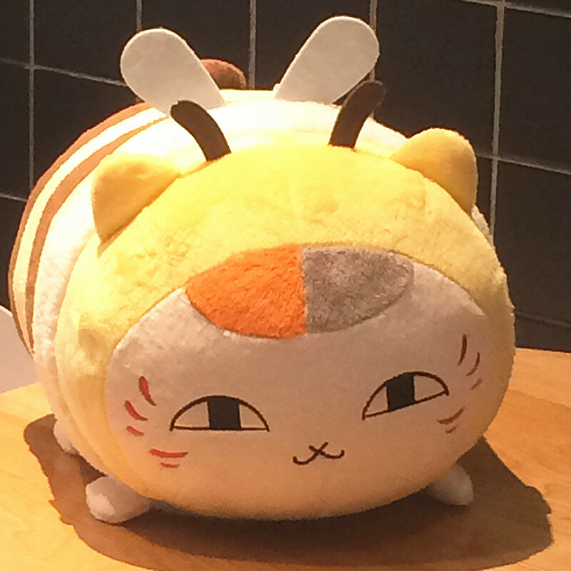 30CM Natsume Yuujinchou รูป Nyanko Sensei Plush Cat Anime ตุ๊กตาตุ๊กตาตุ๊กตาตุ๊กตาของเล่นตุ๊กตาของเล่นหมอนนุ่มสำหรับคริสต์มาสของขวัญ
