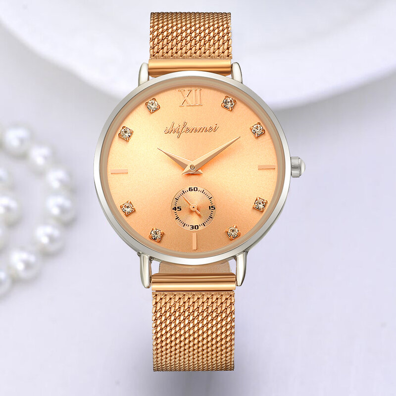 Shifenmei zegarek damski 2019 zegarki kwarcowe Top luksusowa marka kobiety Casual zegarek na rękę wodoodporne zegarki damskie Relogio Feminino