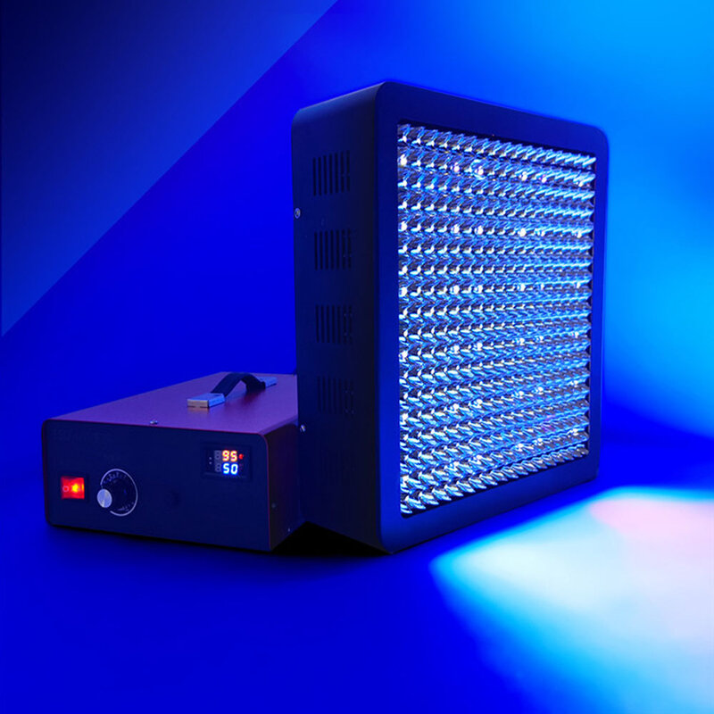 8500W 에너지 규제 자외선 UV 접착제 LED 경화 램프 405nm 395nm 365nm 수지 빠른 경화 3D 프린터 DIY