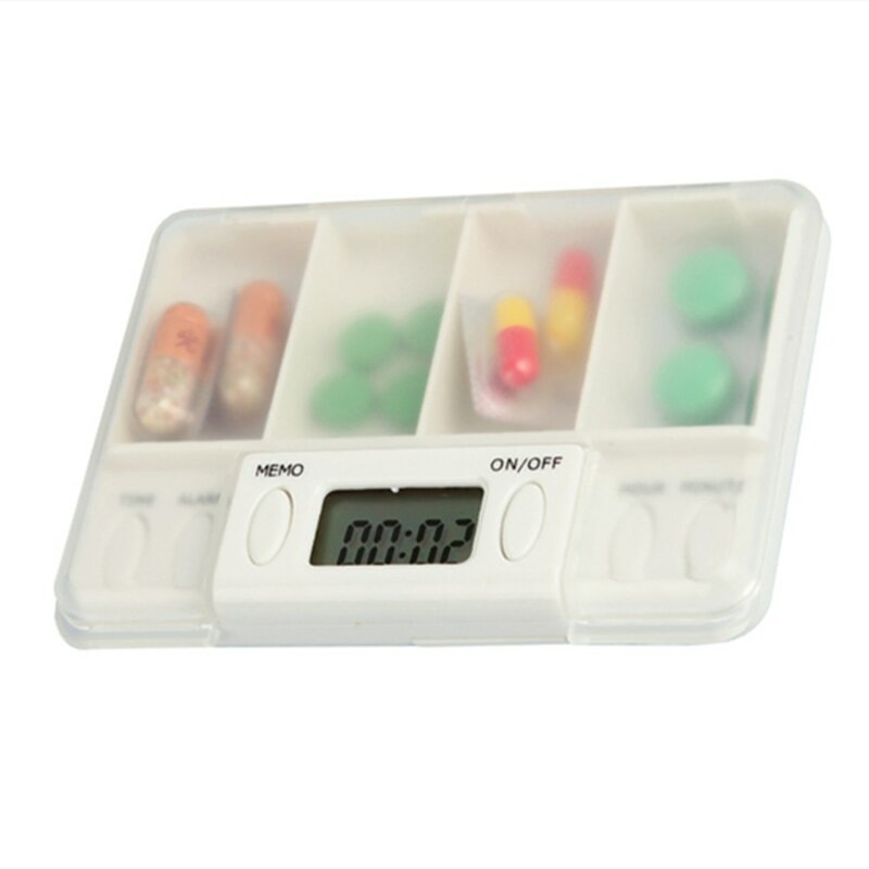 GREENWON чехол для таблеток органайзер для хранения таблеток медицинский Еженедельный ящик для таблеток с зажимом