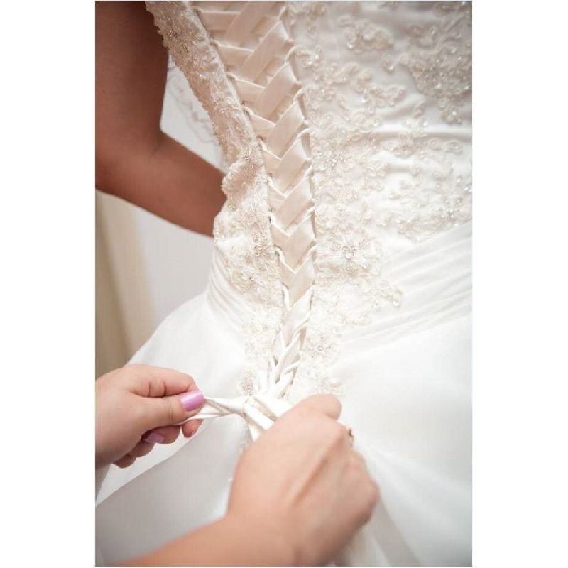 Espartilho Longo Zipper para Vestido De Casamento, Vestido De Substituição, Todas As Cores E Comprimento, 350cm