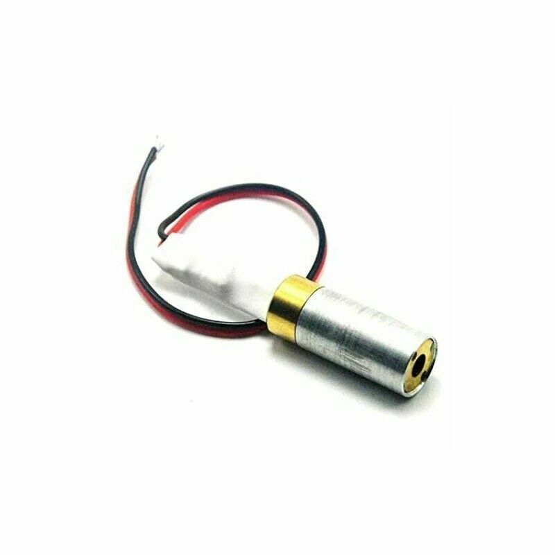 INDUSTRIAL/LAB 5VDC 532nm Green Laser 10mW Dot Laser Diode Module w/ Driver in