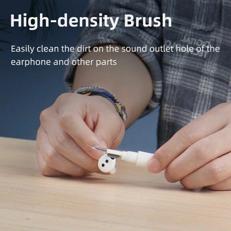 Kit di pulizia hagemporper Airpods Pro 1 2 auricolari spazzola per la pulizia della penna auricolari Bluetooth strumenti per la pulizia della custodia per Huawei Samsung MI