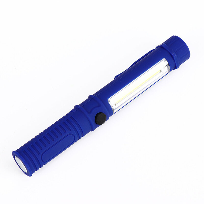 Cob Led Werk Zaklamp Met Magnetische Base & Clip Multifunctionele Pocket Pen Light Inspectie Werk Licht Voor Auto reparatie, outdoor