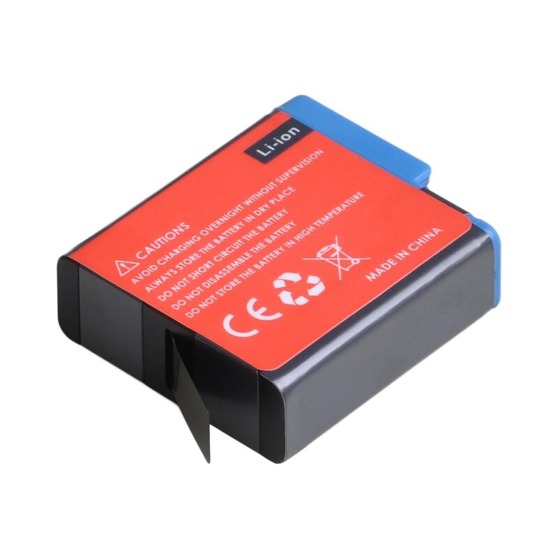Batería de 1680mAh para Gopro Hero 8, paquete de batería negra Akku AHDBT-801 Hero 8, Accesorios Negros para Gopro, 2 uds.