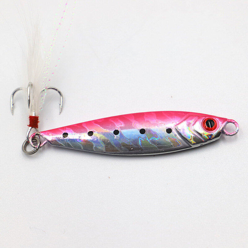 New DRAGER Metal Cast Jig Spoon 7/10/15/20/24/30g Shore Casting Jigging Fish Sea Bass Fishing Lure Artificial Bait Tackle