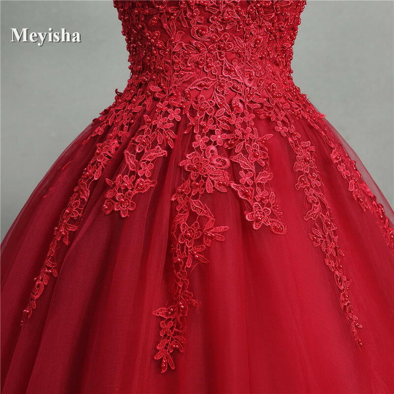ZJ8076-vestidos de baile para quinceañera, vestido con perlas de talla grande 2-26W, escote Corazón, Azul, Morado, rojo, champán, 2023