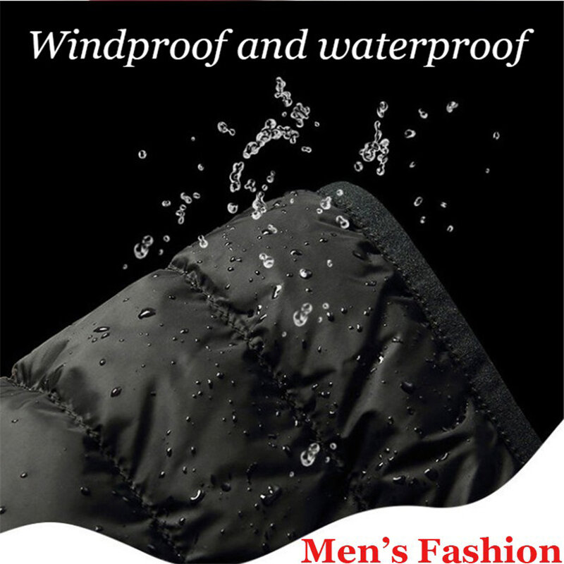 2021 New Fashion Men's Down Jacket Lightweight Warm Comfort Men Clothing Plus Size Casual Autumn Winter Outdoor Zipper Jackets